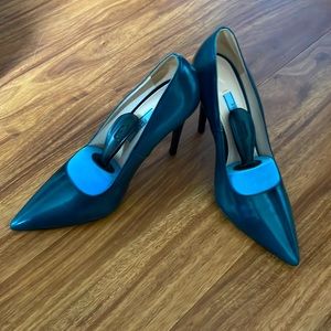 New Prada high heeled shoes.